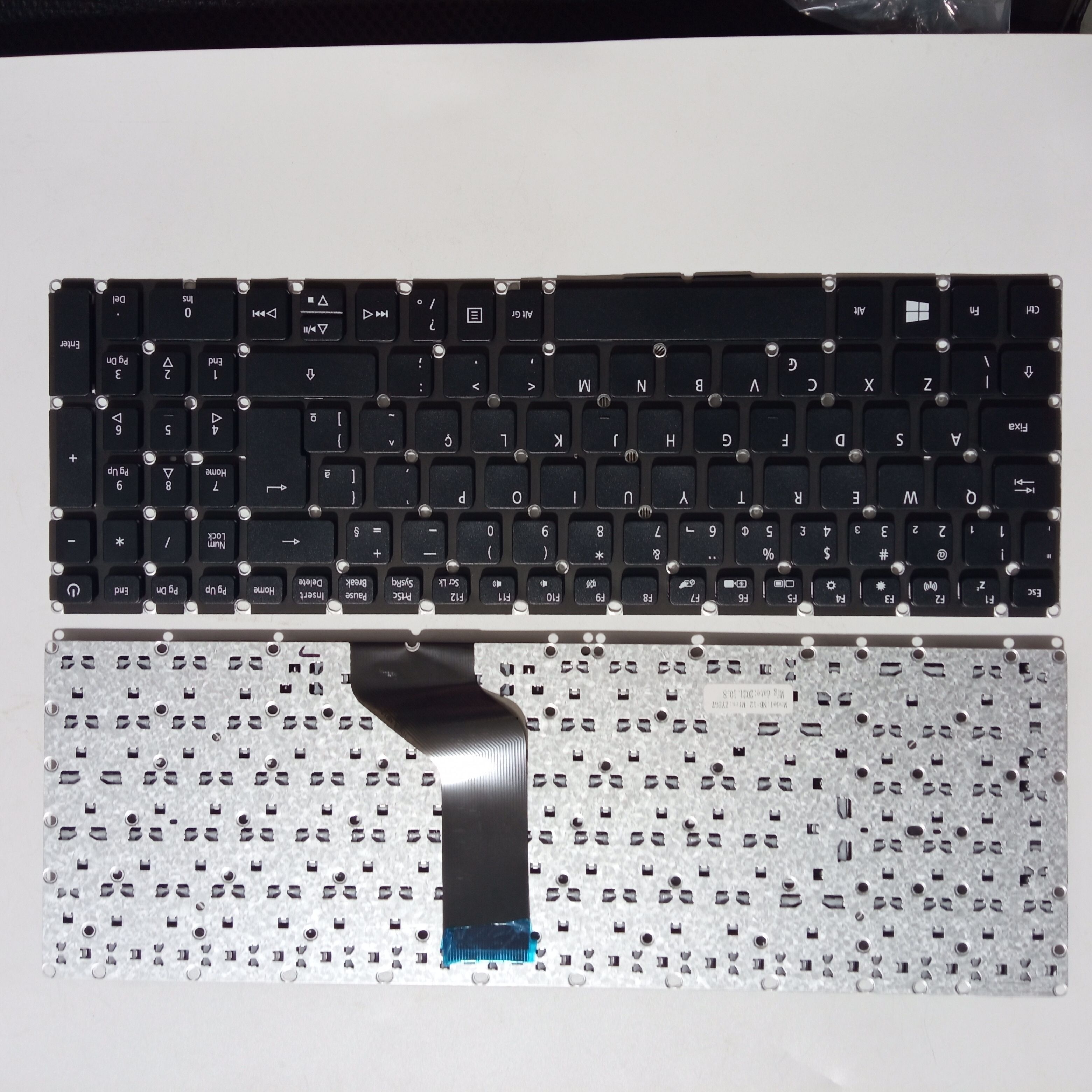 Picture of New Replacement Laptop Keyboard For ACER A315/A315-53 BLACK (OEM) BR Layout